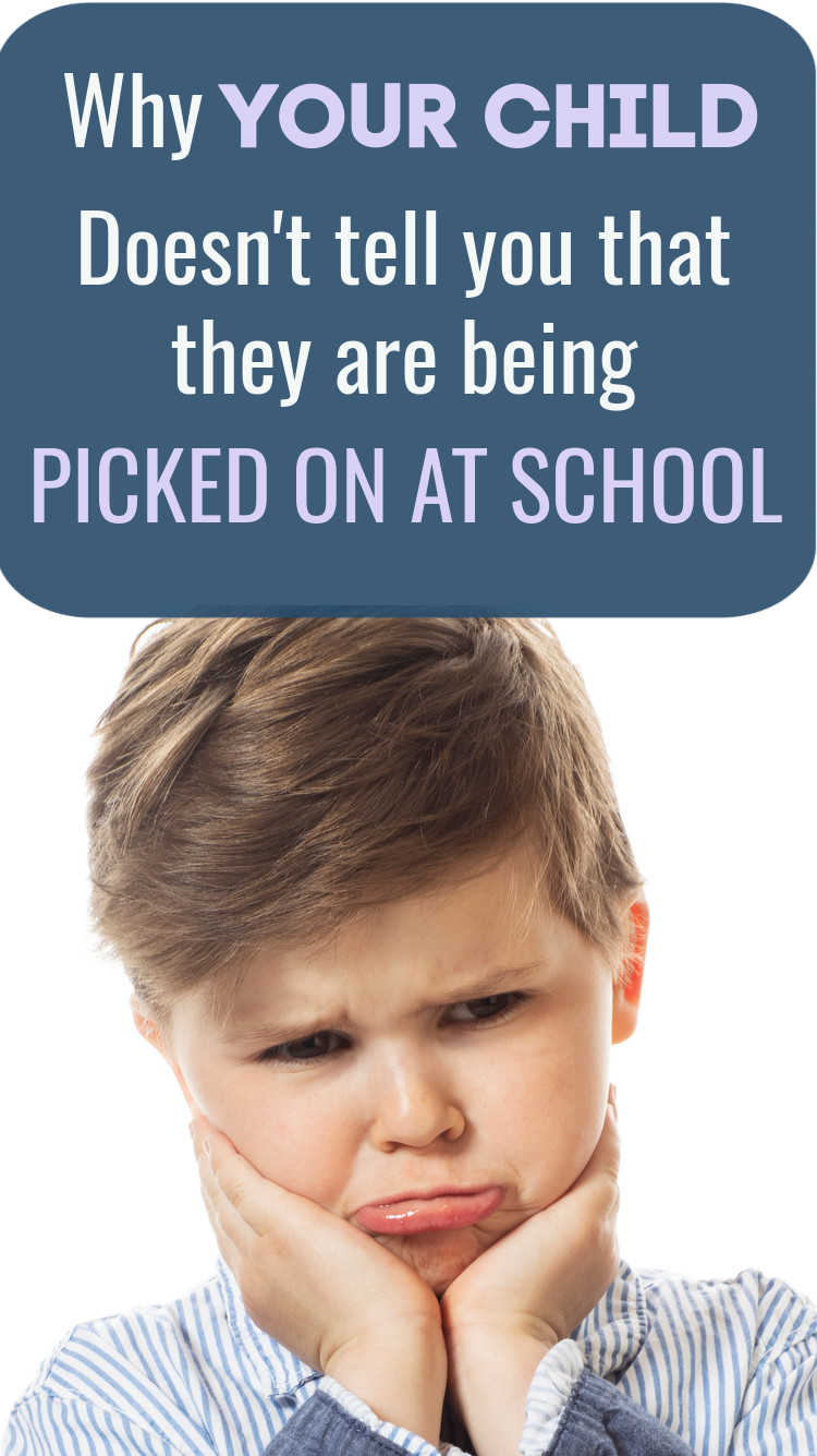 When your child doesn’t tell you they are being bullied - Bully Proof ...