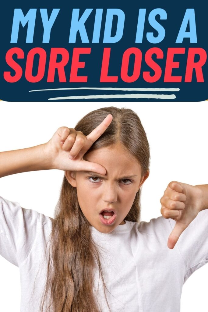 My kid is a sore loser