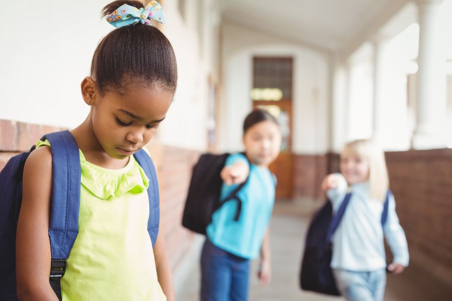 a child being bullied